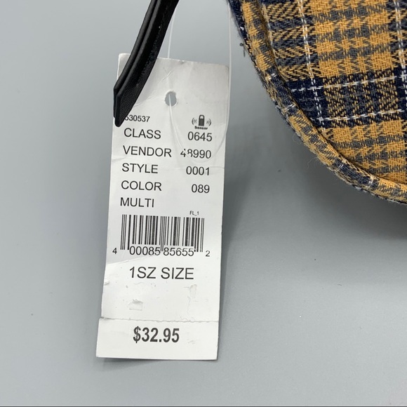NEW Womens Pacsun Plaid 90’s Fanny Pack Waist Bag - Picture 3 of 6